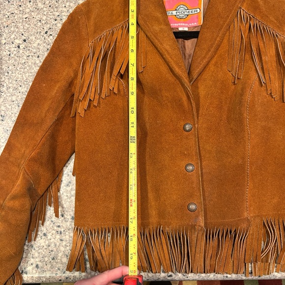 Vintage Ms. Pioneer Fringe Jacket, s/xs - Picture 4 of 6